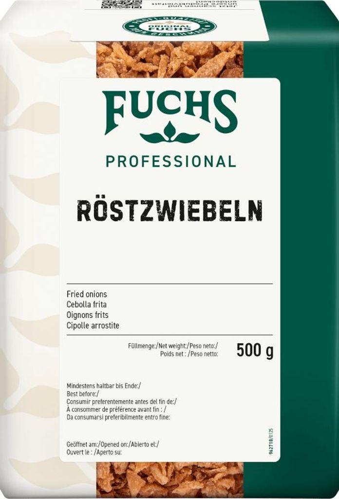 Cipolle fritte Fuchs croccanti aromatiche confezione da 500 Immagine del prodotto 