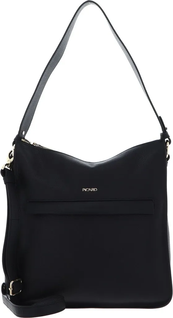 Sac Bandoulière Noir pour Femme en Cuir - Besace Chic PICARD Stash Cross Bag