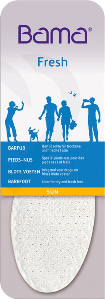 Bama Standard Sun Komfort-Einlegesohlen für Sommerschuhe - Größe 41 EUR