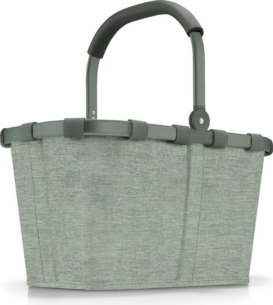 A studio shot of a reisenthel carrybag frame twist sage.