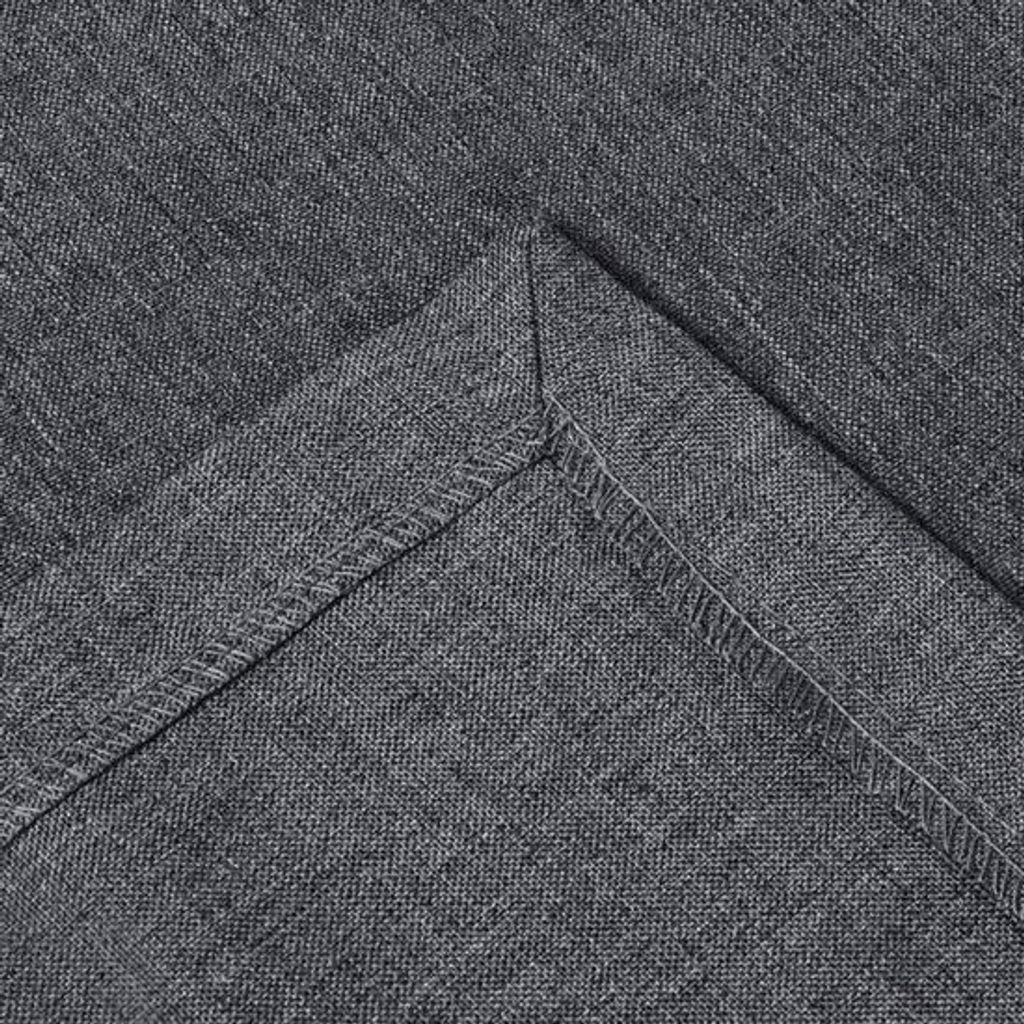 Tischdecke aus Polyester – modern und stilvoll – wasserabweisend und fleckenbeständig – pflegeleicht – grau – 130 x 220 cm