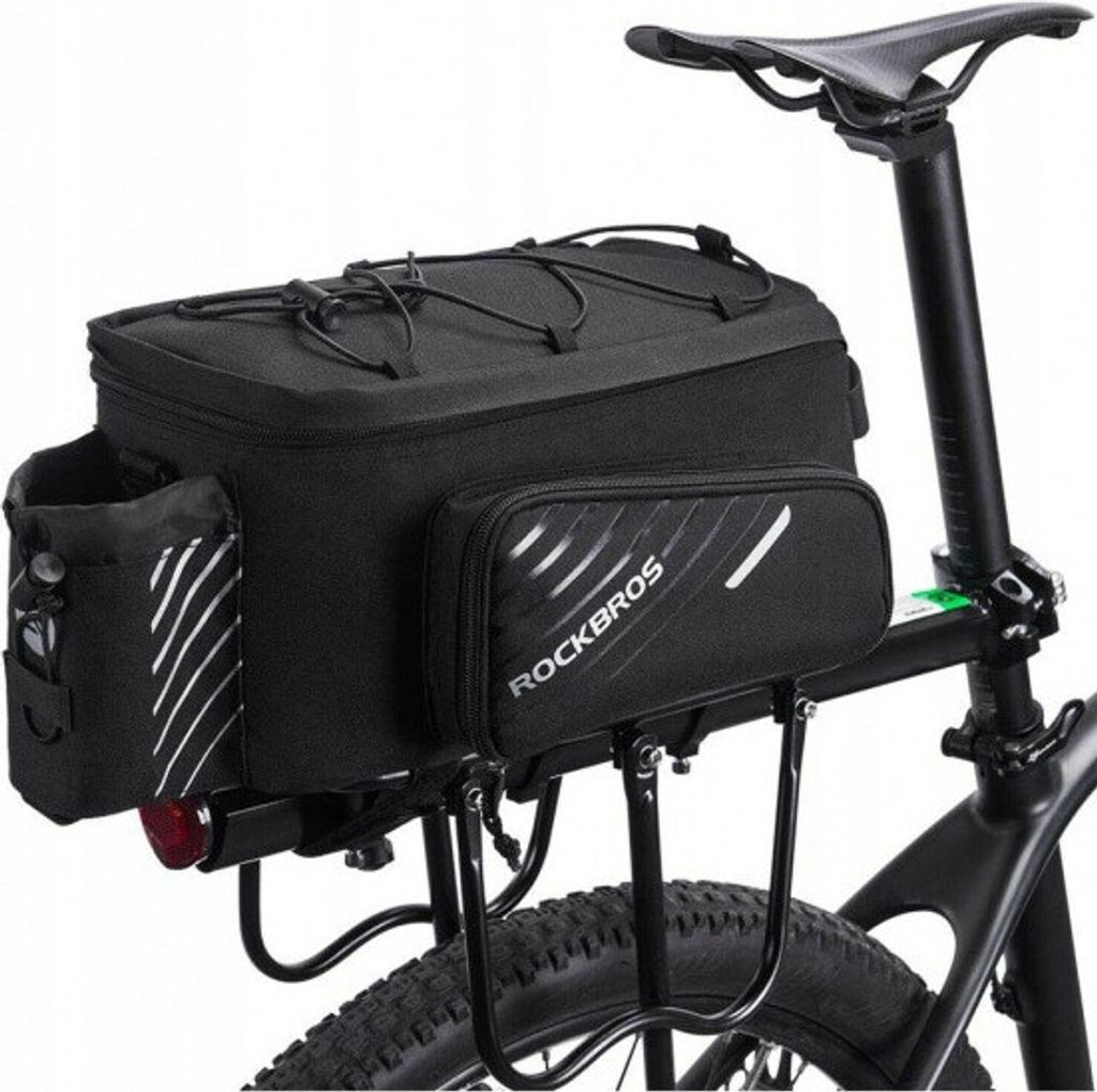 Torba rowerowa na bagażnik duża 12L Rockbros A9-BK Zdjęcie produktu 