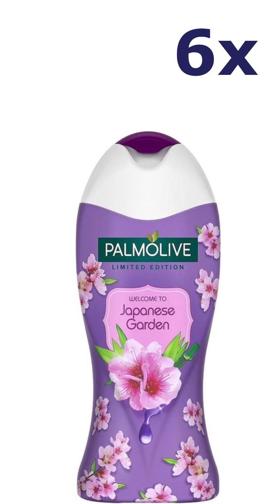6x Palmolive Douchegel Limited edition Japanese Garden 250ml