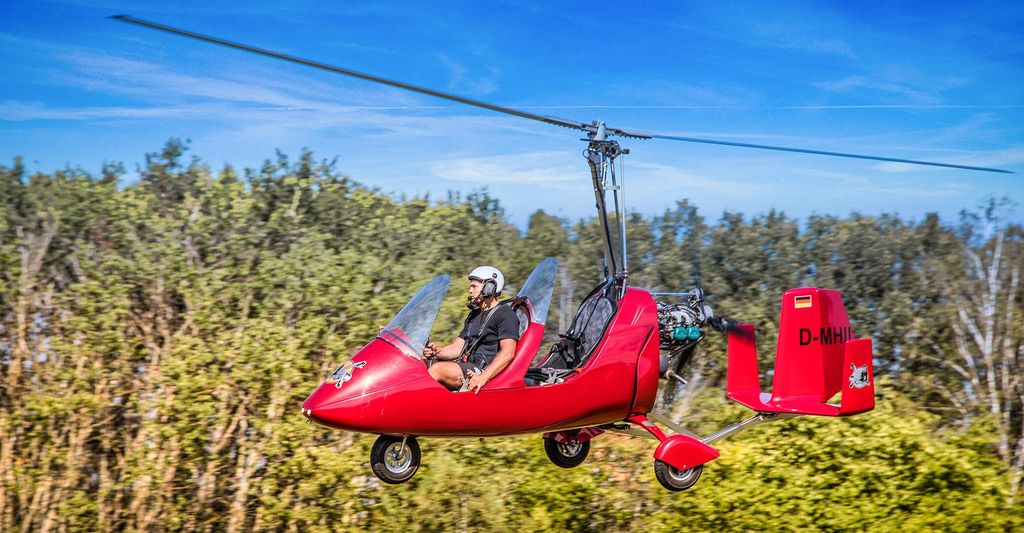 mydays Tragschrauber selber fliegen Magdeburg (60 Min.); Erlebnis verschenken oder selbst erleben; Gutschein für 1 Person(en)