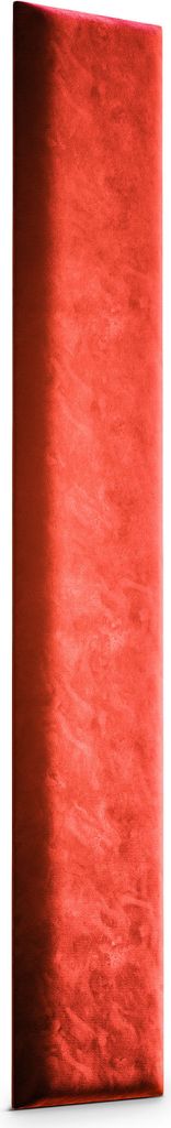 Muralo Polsterpaneel WANDPOLSTER Wandkissen Bettkopfteil Wandpaneel Magic Velvet Rot 2232 100cm x 20cm