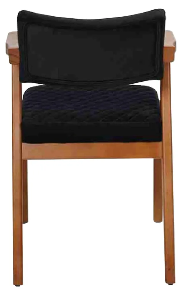 Chaise de salle à manger pour repas conviviaux avec accoudoirs design