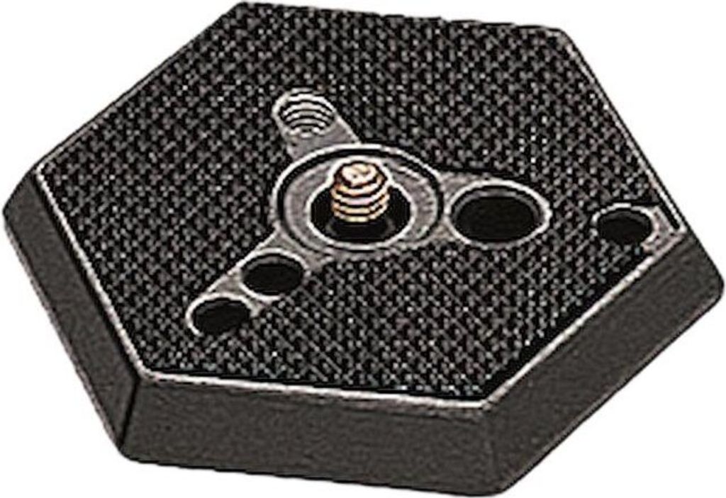 Manfrotto 030-14 Adapterplatte 1-4" Normal Stativ Grau