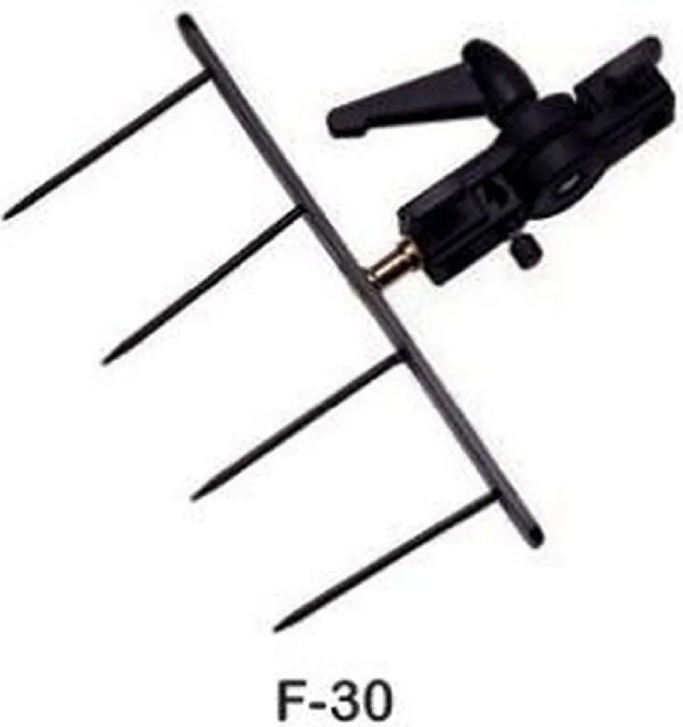 Support pour Parapluie et Flash F-30 Falcon Eyes Noir avec Spigot Inclus