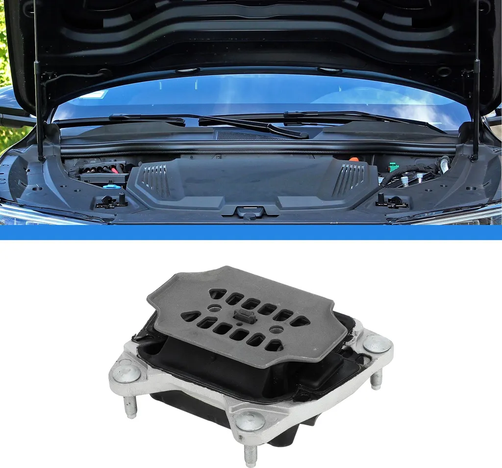 Silent Bloc Support de Moteur pour Audi A6 Quattro 3.0L Métal Argenté