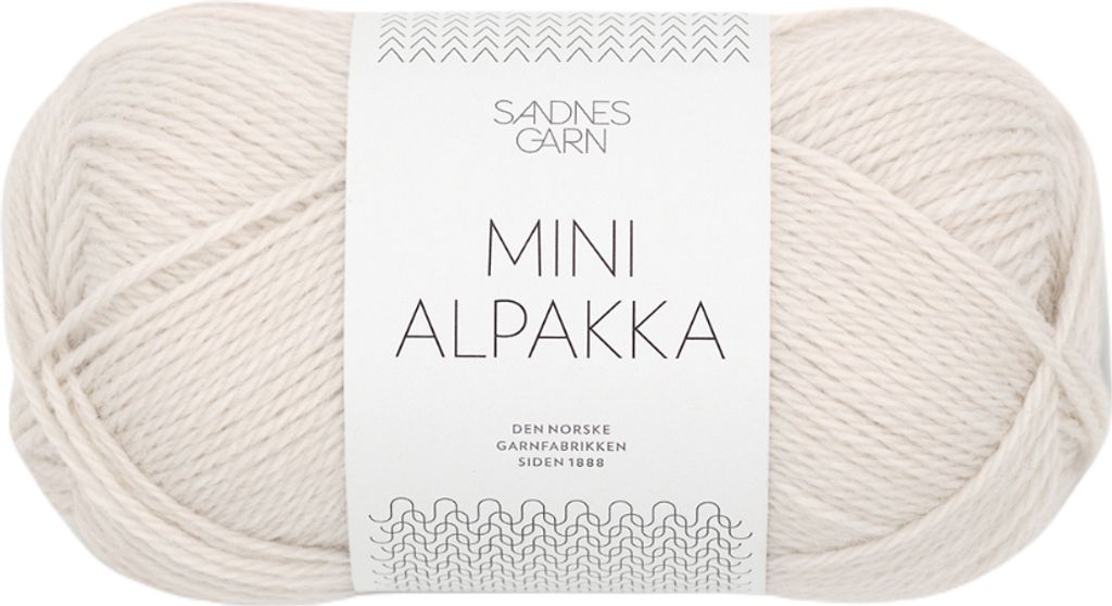 Sandnes Mini Alpakka 50g kitt 1015