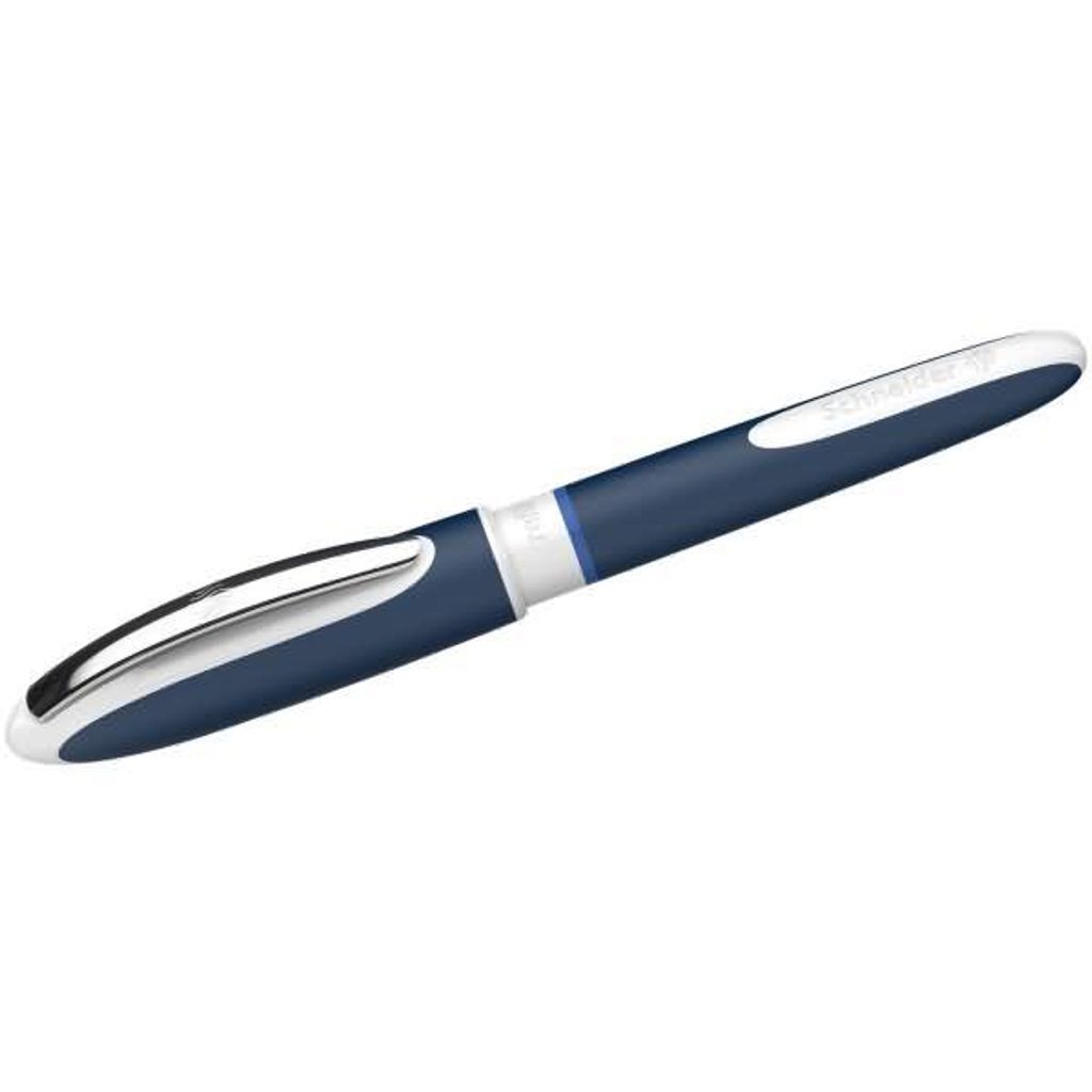 Schneider One Change Tintenroller blau/weiß 0,6 mm, Schreibfarbe: blau, 1 St.