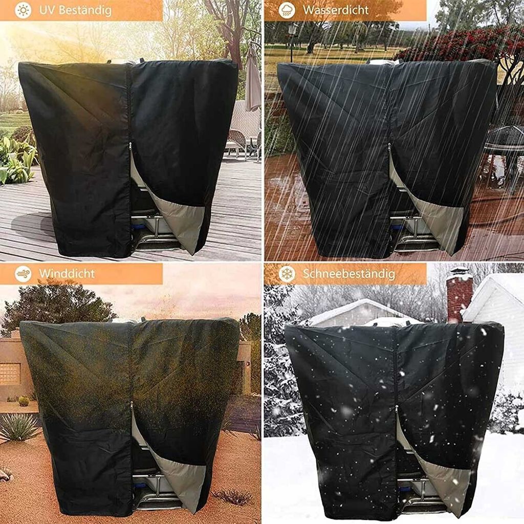 1Stk. IBC Container Wassertank Abdeckplane Schutzhaube Produktbild 7