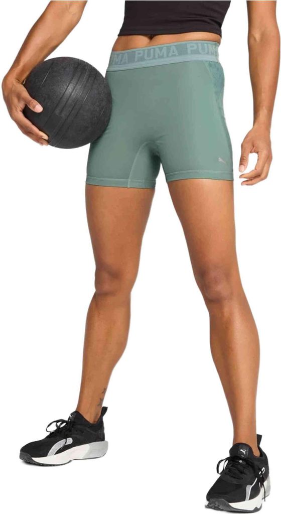 Puma Leggings 526784-30 in Green color size x-small