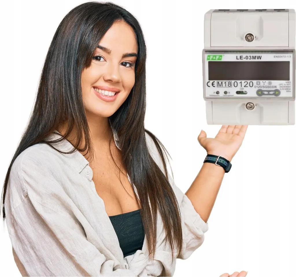 Compteur de sous-comptage triphasé certifié MID pour tableau électrique - 11