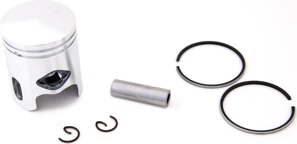 Jeu de pistons RMS 39 mm avec axe de 13 mm, segments et clips inclus