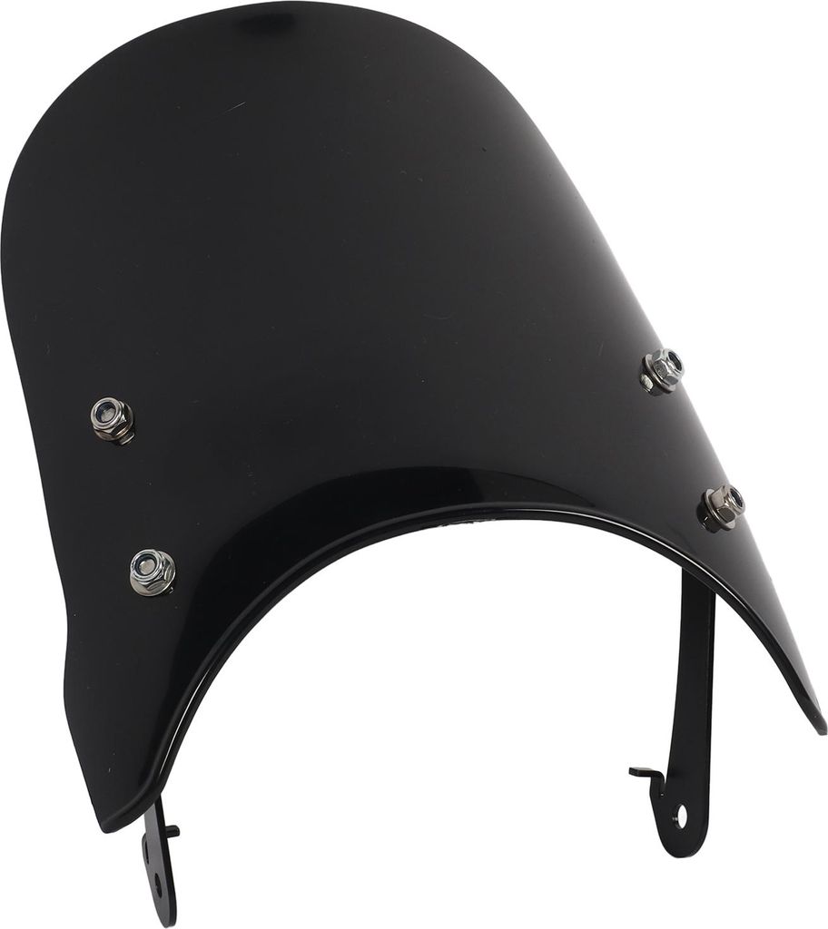 Motorrad-Windschutzscheibe, stilvoll, schützend, robust, hochfest, Frontscheibe für XSR 900, Schwarz