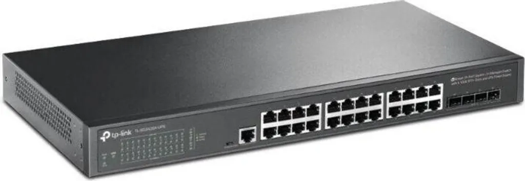 Switch manageable 24 ports SFP+ 10G TP-Link JetStream avec support UPS
