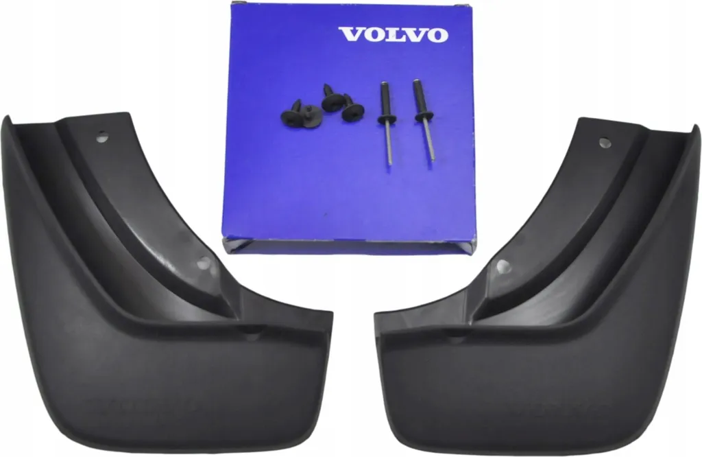 Bavettes arrière Volvo V40 CC - Kit de protection rigide noir OE
