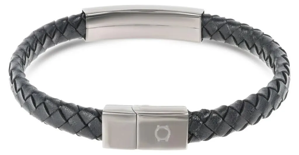 Bracelet Anti-Allergique Ao Oamb3210Lp-M pour Peaux Sensibles en Titane Léger Argent