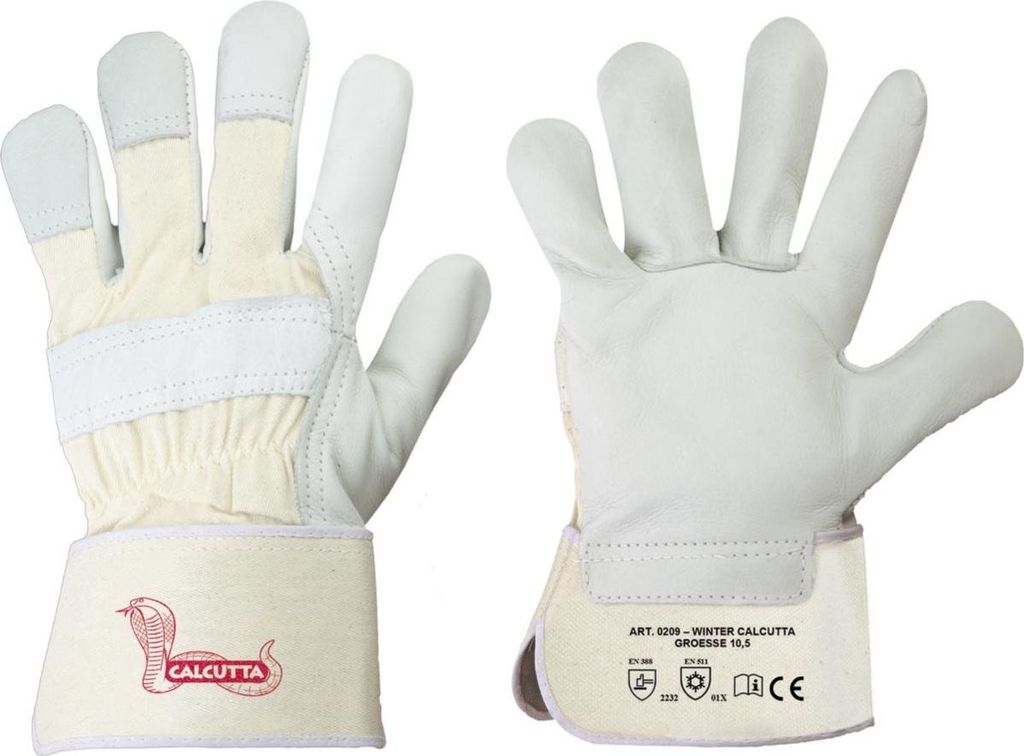 Winter Calcutta Stronghand Handschuhe Rindvolll. Natur Cat. 2 Gr. 11 0209-11H