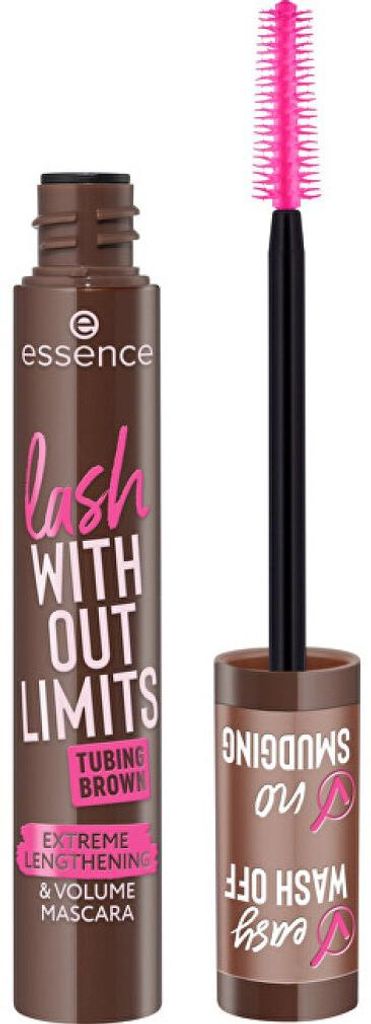 Essence - Volumen & Verlängerungsmascara Lash Without Limits - 05 Brown Tubing