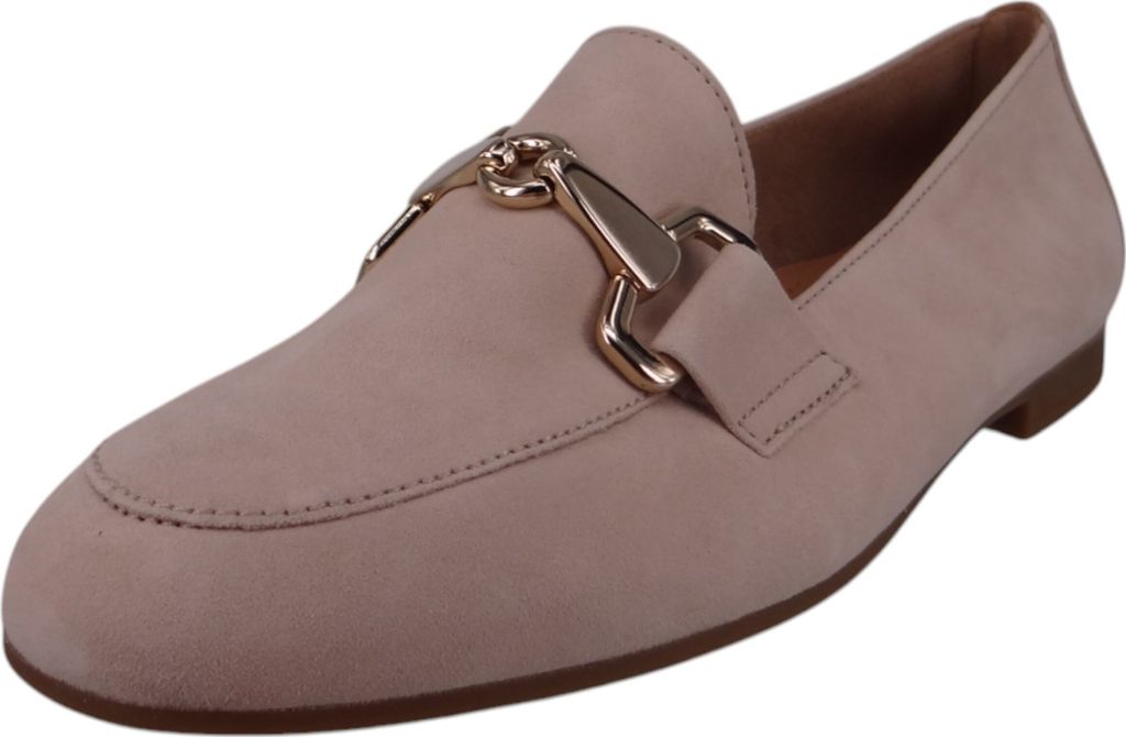 Gabor Fashion Damen-Slipper Beige-Gold, Farbe:beige/schlamm, UK Größe:41/2