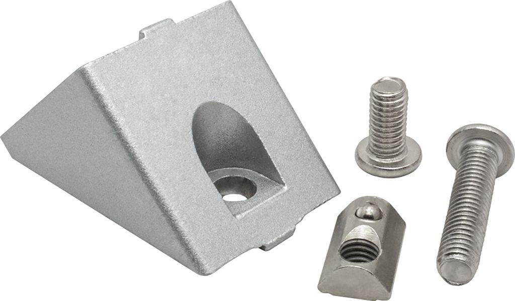 KLAK 40 - 45 Grad Verbinder Stützverbinder Nut 8 für Produktbild 