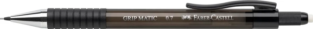 Faber-Castell Grip Matic 137799 0.7mm B Nero - Confezione 10 Pezzi