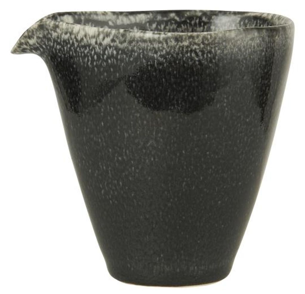IB Laursen Kanne Mini DUNES Schwarz ANTIQUE BLACK Keramik Geschirr Milchkännchen