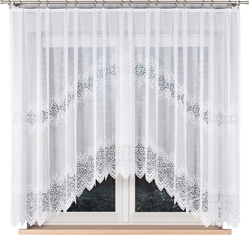 MARKIZETA Tenda 300x160 Violetta bianco jacquard rifinito Immagine del prodotto 