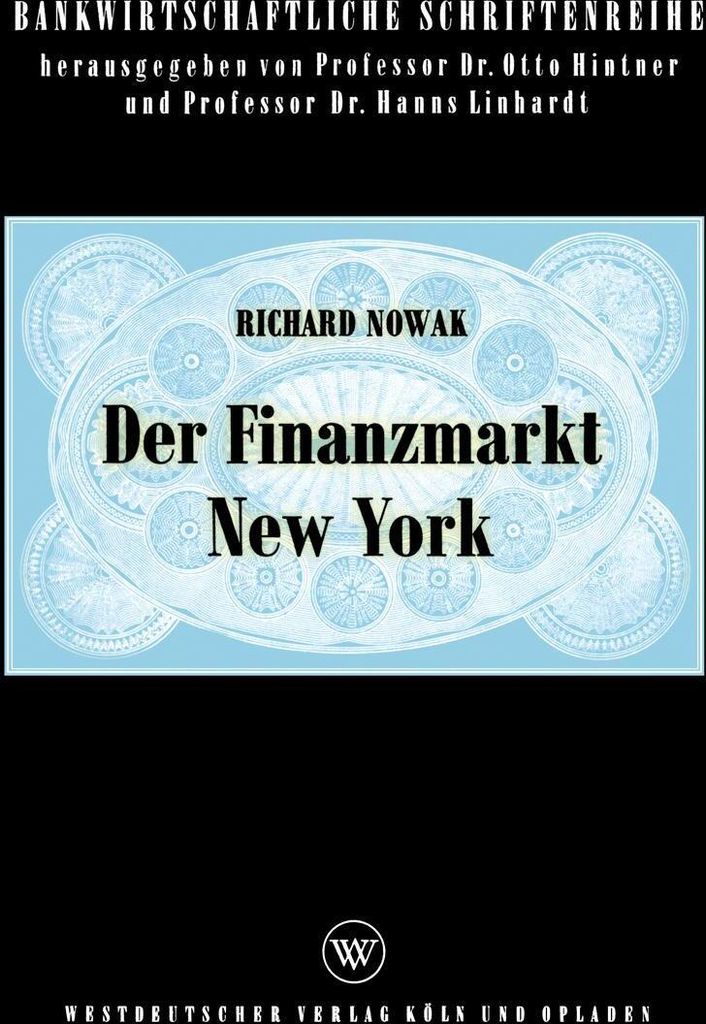 Der Finanzmarkt New York