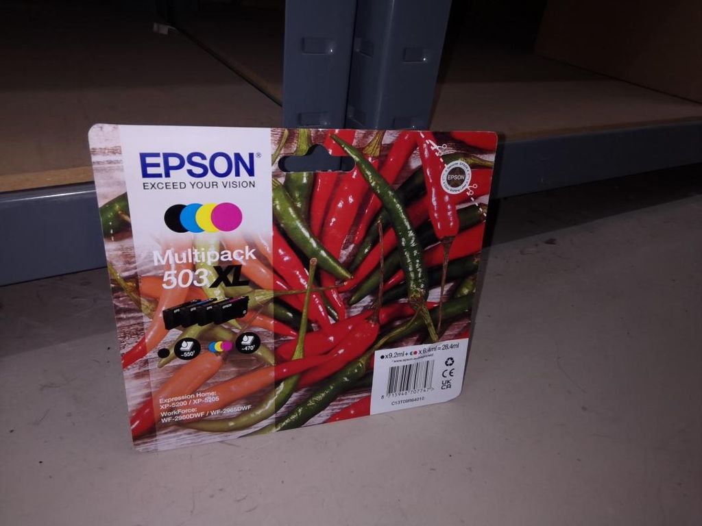 Epson Multipack BK/C/M/Y 503 XL T 09R6 Obrázok produktu 