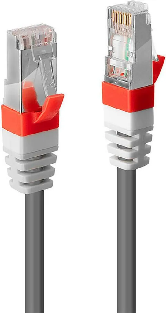 Câble Ethernet Lindy Cat6A S/FTP PIMF Gris 10m - Réseau 10 Gbit/s Stable