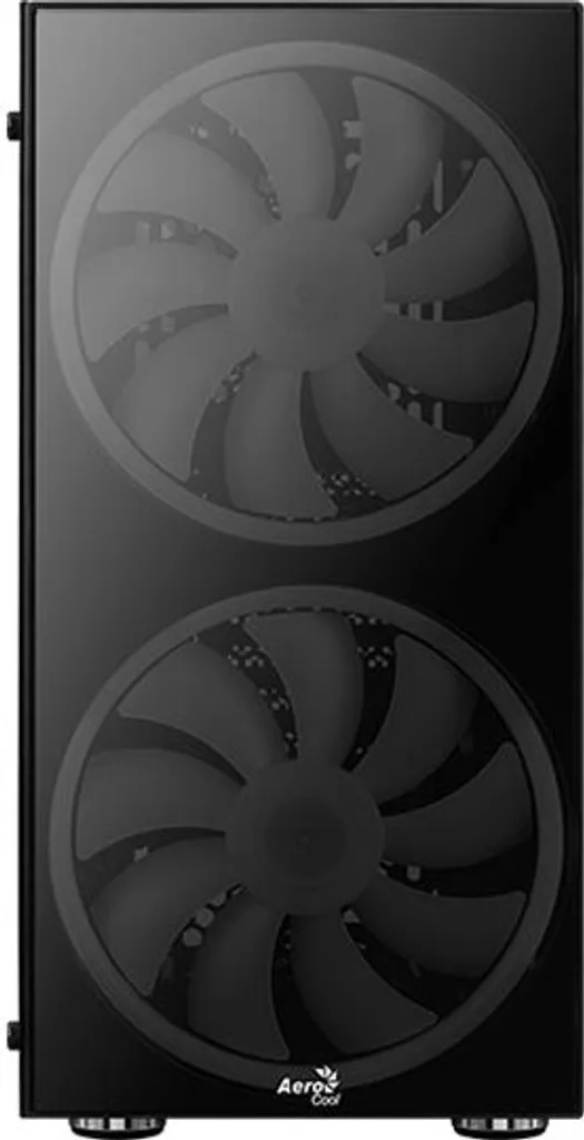 AeroCool Python Boîtier PC ATX Gaming en Verre Trempé Noir sans Alim