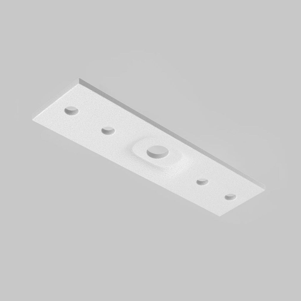 MAYTONI Gerader Verbinder – Aufputzzubehör für das Exility-Schienensystem, weiß, TRA034C-21W