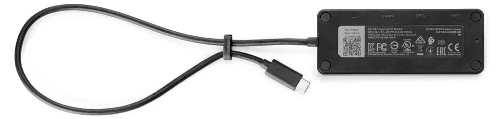 Solution Connectique USB-C HP Travel Hub G2 pour Manque de Ports PC