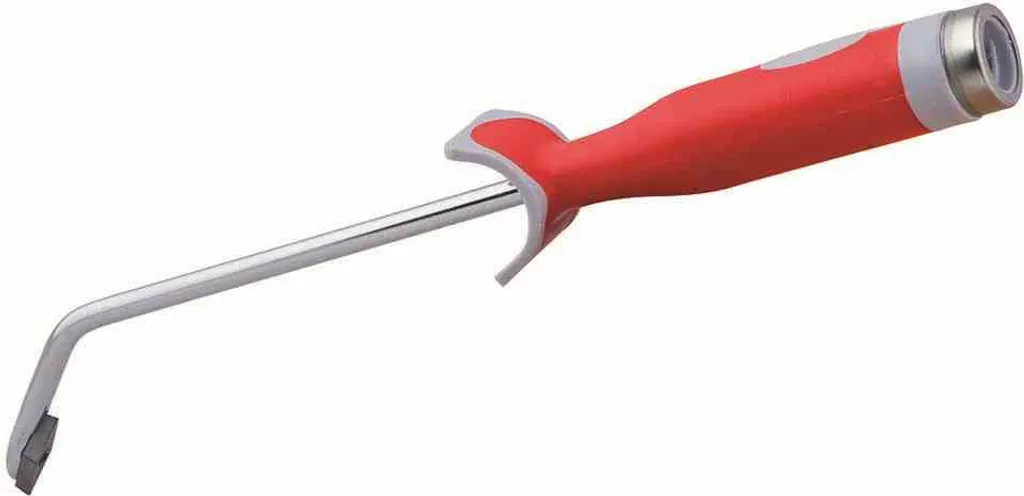 Grattoir de précision Rillenfix bicolore pour profilés et rails en alu