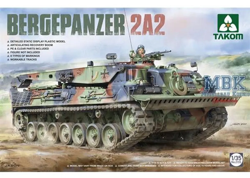 Réaliser un Diorama Militaire avec le Bergepanzer 2A2 Takom 1:35