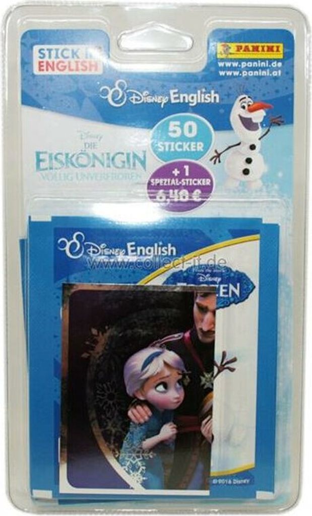 Panini - Disney Die Eiskönigin - English is fun! - Völlig Unverfroren - Sammel-Sticker - 1 Blister