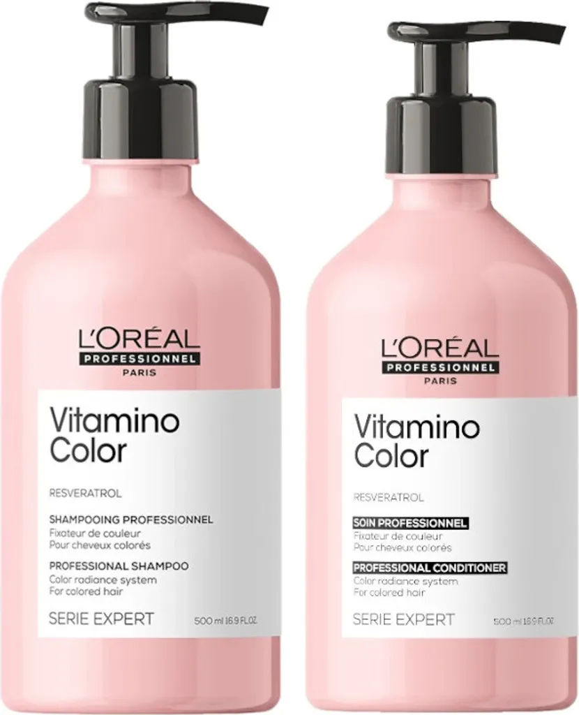 Routine Complète Vitamino Color 500 ml pour Protéger votre Couleur