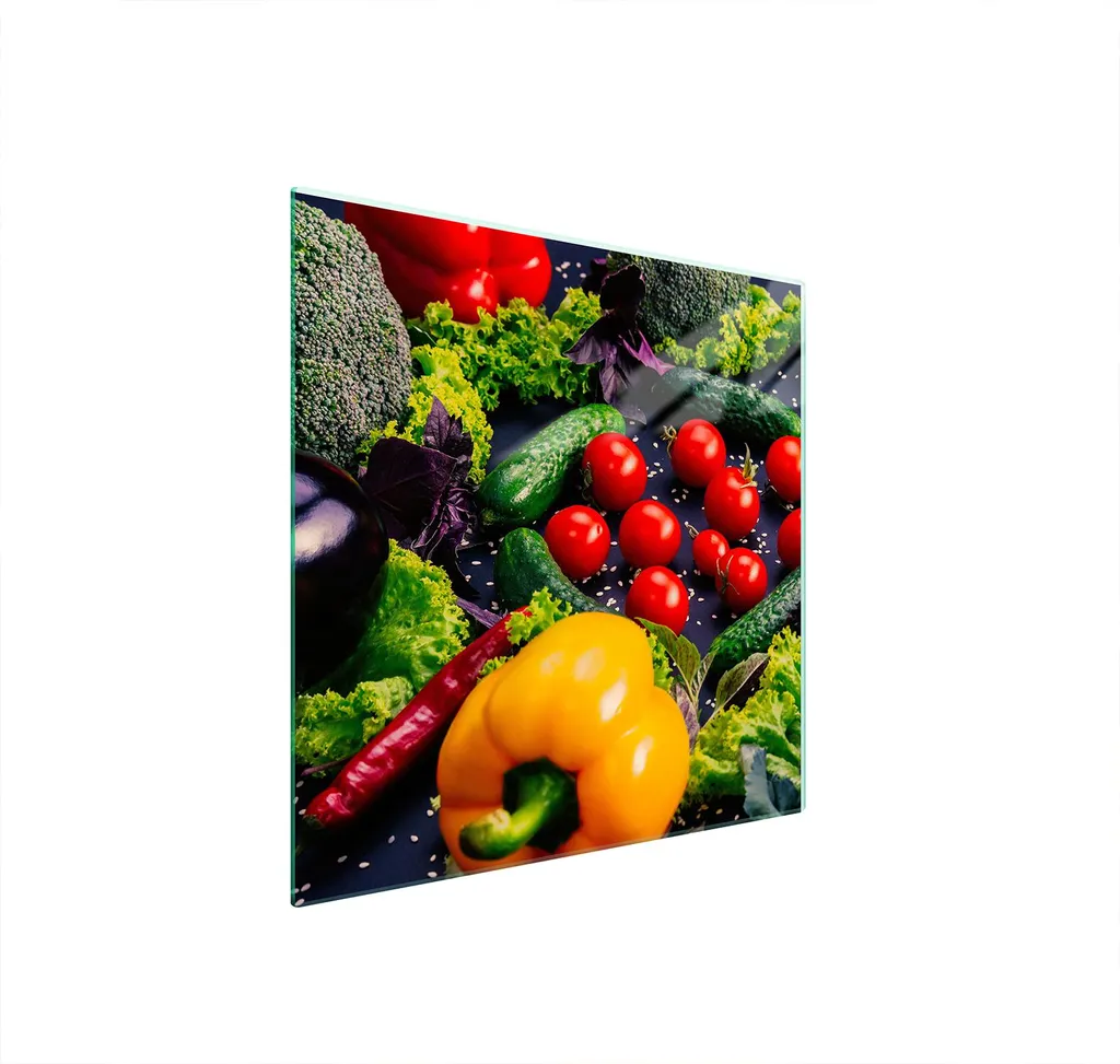 Proteggi la tua Cucina con il Vetro 50x52 Ortaggi | Stile e Amore