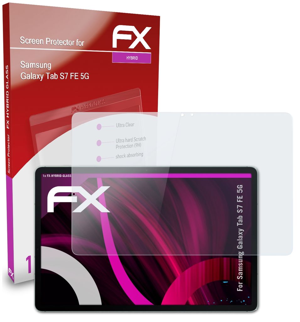 AtFoliX Glasfolie Für Pax A35 - 9H Hybrid Glass Schutzfolie Made In Germany