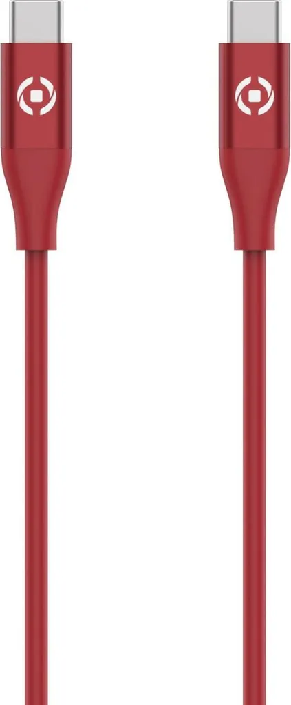 Celly USBCUSBCCOLRD: Cavo USB-C Rosso 1.5m Power Delivery 60W