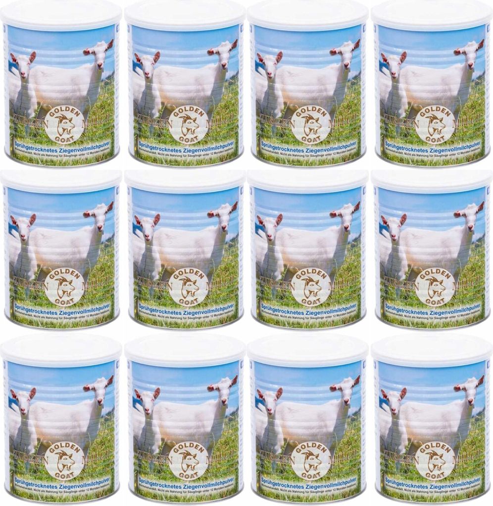 Golden Goat Ziegenvollmilchpulver 12x 400g Produktbild 