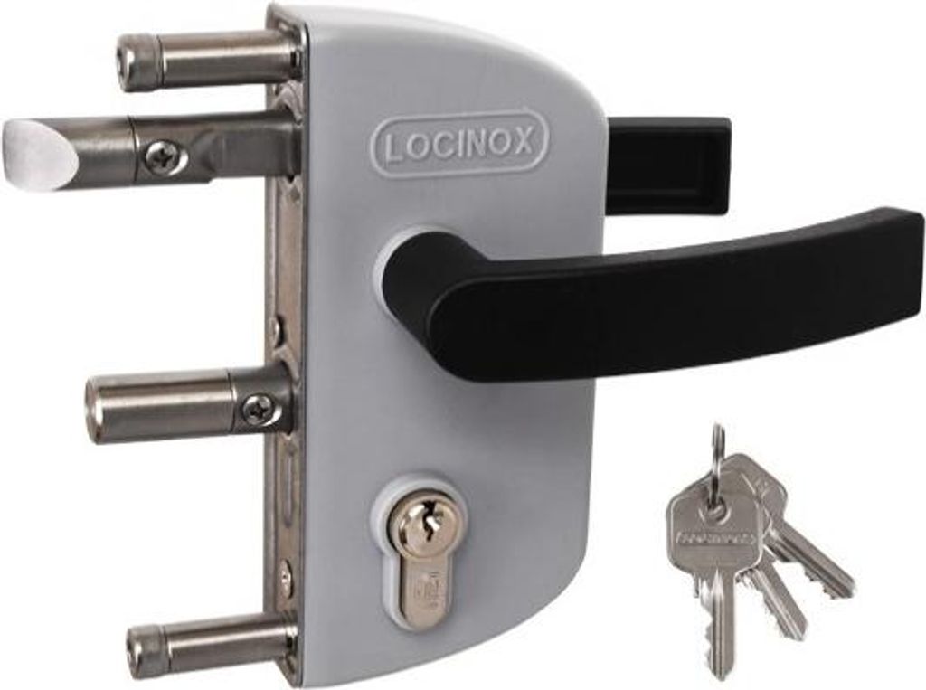 LAKZ4040 Serratura per cancello P1L, per tubo quadro da 40 Immagine del prodotto 