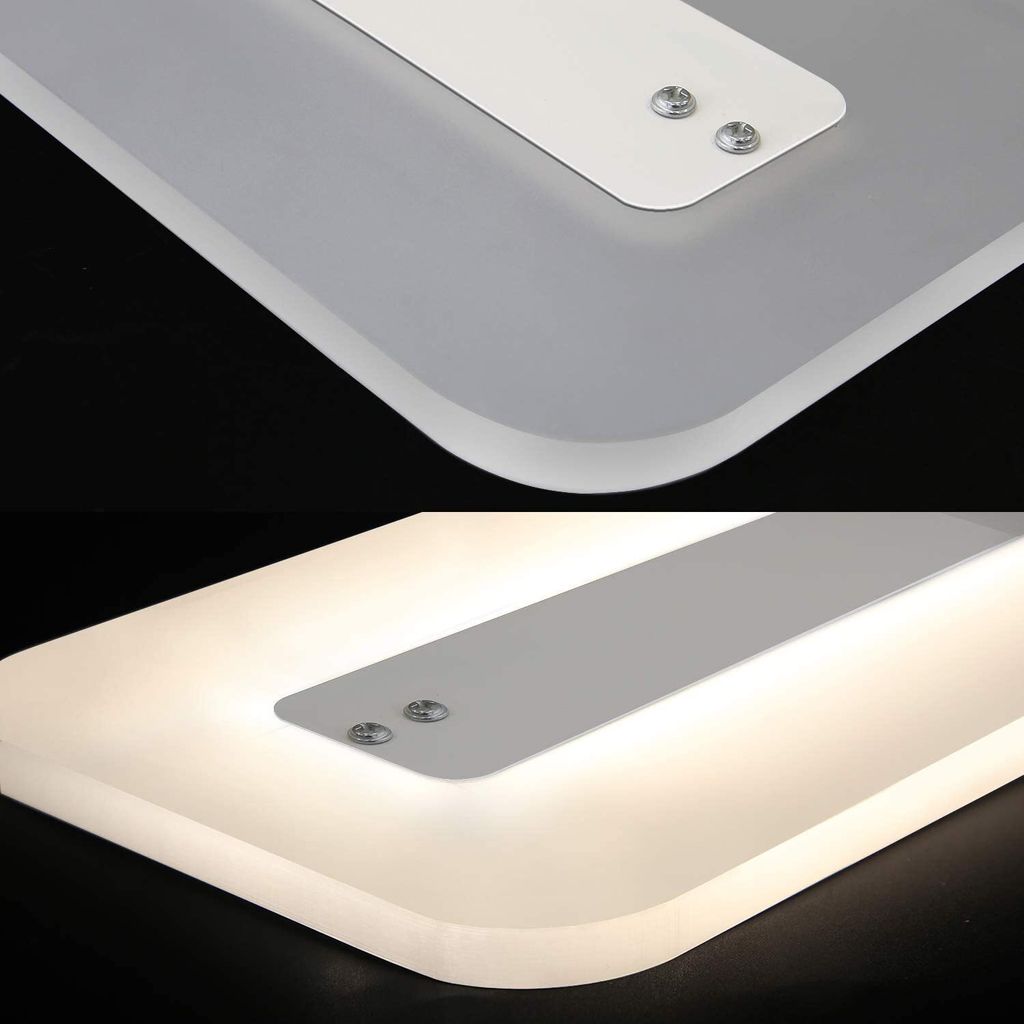 LED Deckenleuchte Mit Fernbedienung – 3 Lichtfarben, 50W, Ø 72 Cm, Weiß