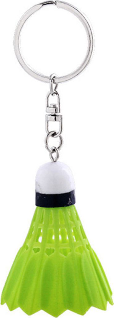 Mini-Badminton-Anhänger, Schlüsselanhänger, Schlüsselanhänger, Rucksack-Beutel, Hängedekoration-Hellgrün