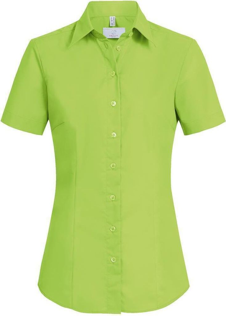 Greiff Corporate Bluse Damen BASIC Regular-Fit Apfelgrün 32 Produktbild 