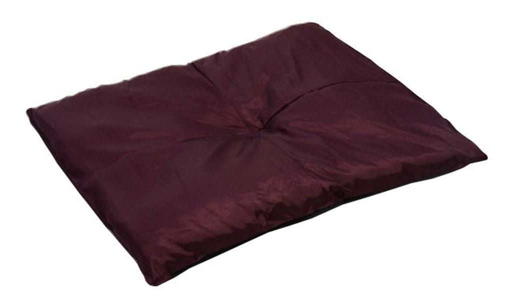 Best For Pets Orthopädisches Hundebett 124x95cm Aubergine mit Qualität Kiss VISCO