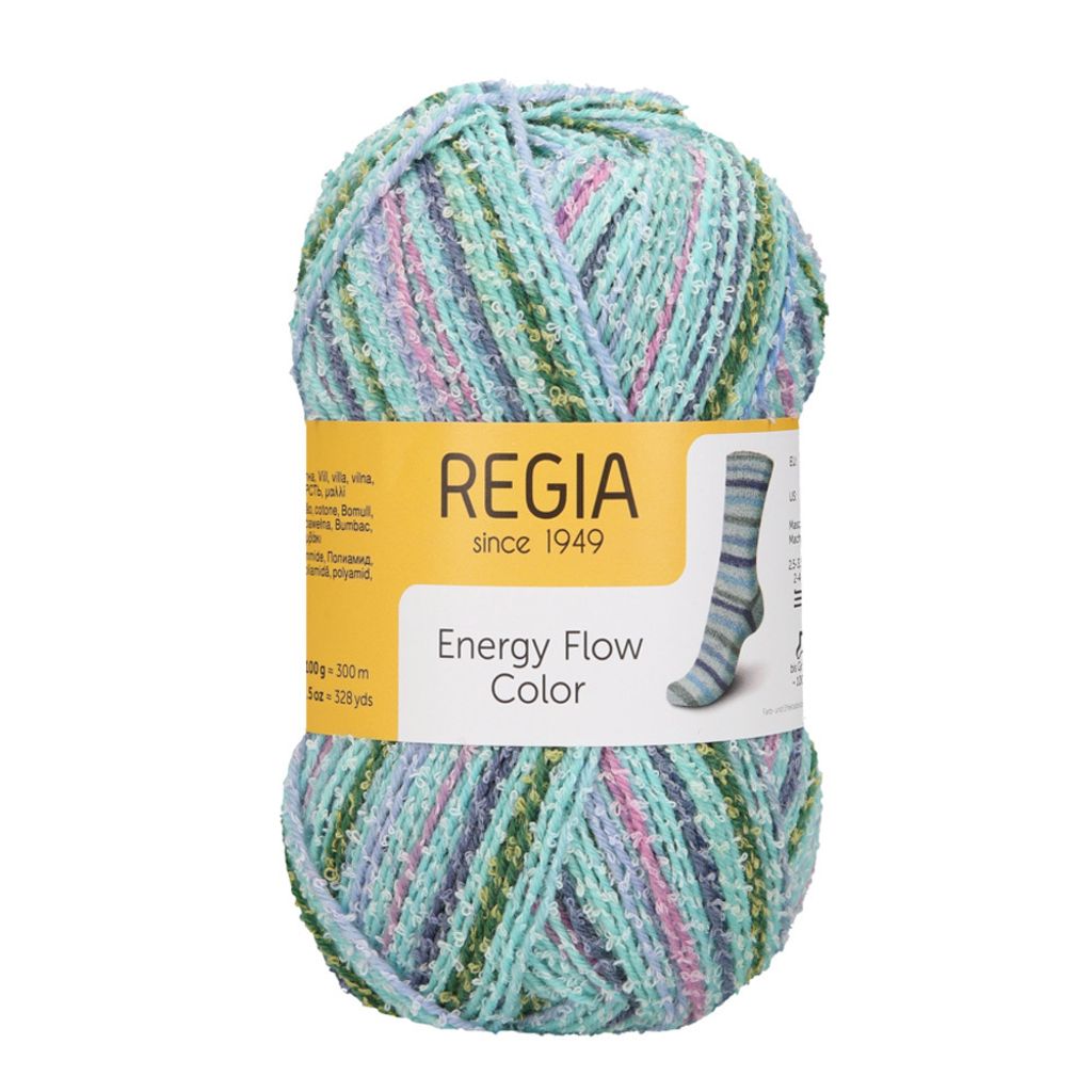 Regia Energy Flow Col 00184 Spirit Przędza dziewiarska Zdjęcie produktu 
